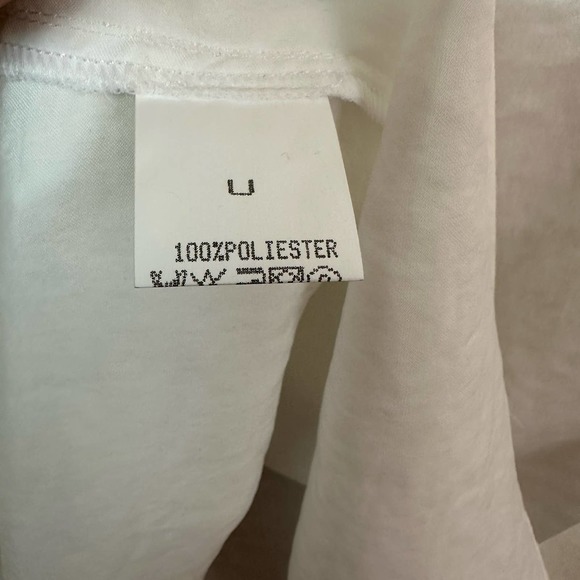 Elisa Rivera White Short Sleeve Blouse Size ES 36 US Small - Picture 7 of 9
